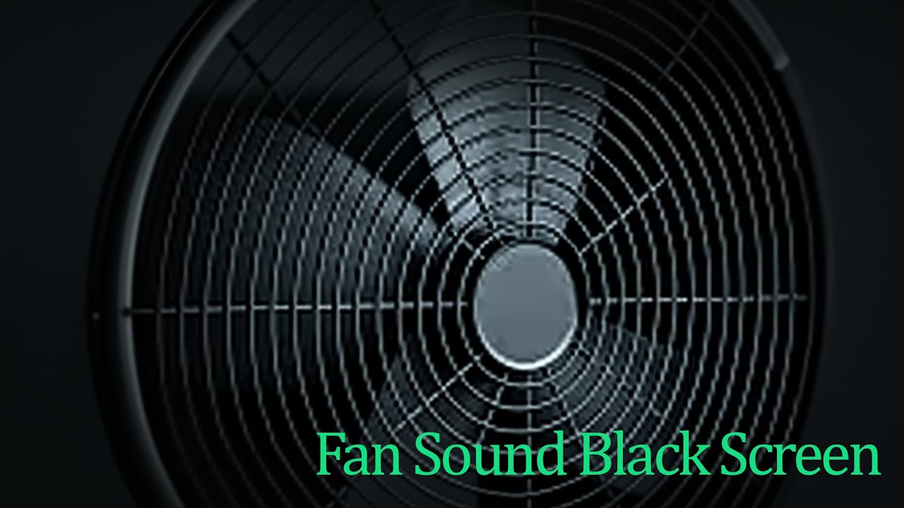 Fan Sound for Sleeping All Night 🌙 Deep Relaxation Noise