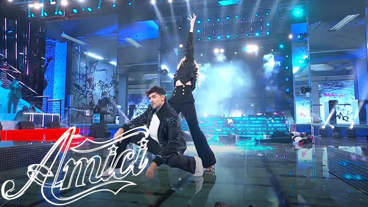 Amici 22 - Emanuel Lo e Lorella Cuccarini in 