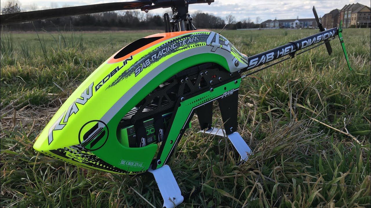 SAB Goblin RAW 580 Maiden Flights