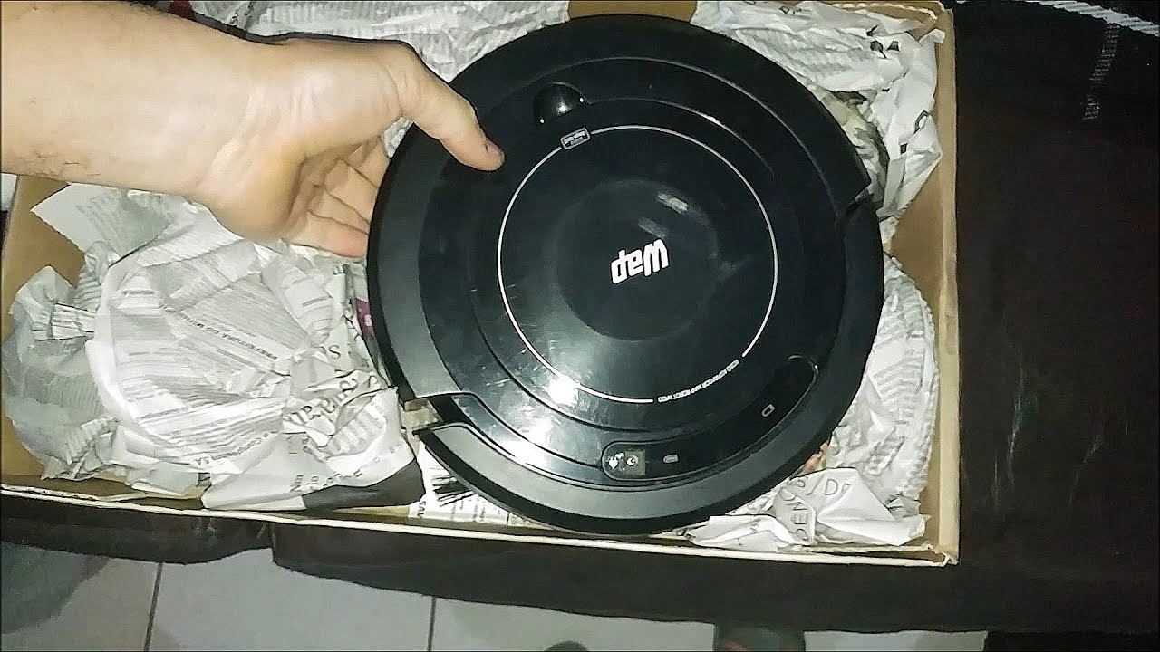 UNBOXING Robô Aspirador Wap W100 Com Defeito Reparo e Manutenção MERCADO LIVRE