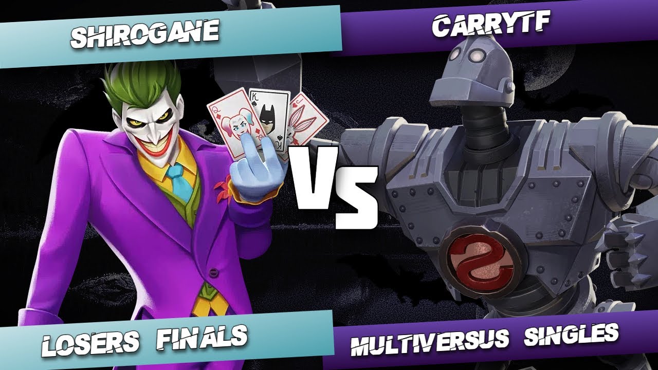 MMs6 Losers Finals - Shirogane (Joker) Vs. Carrytf (Iron Giant) MultiVersus Tournament