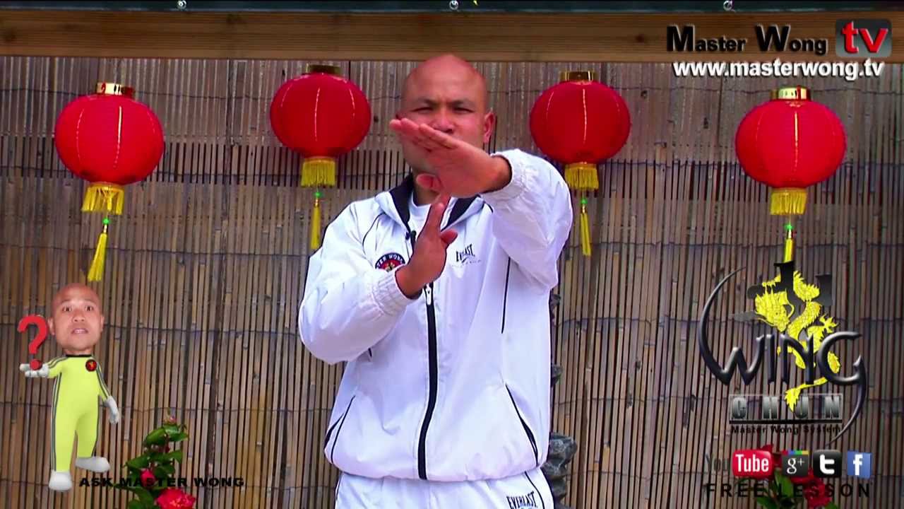 wing chun basics - How to chop, lesson 6