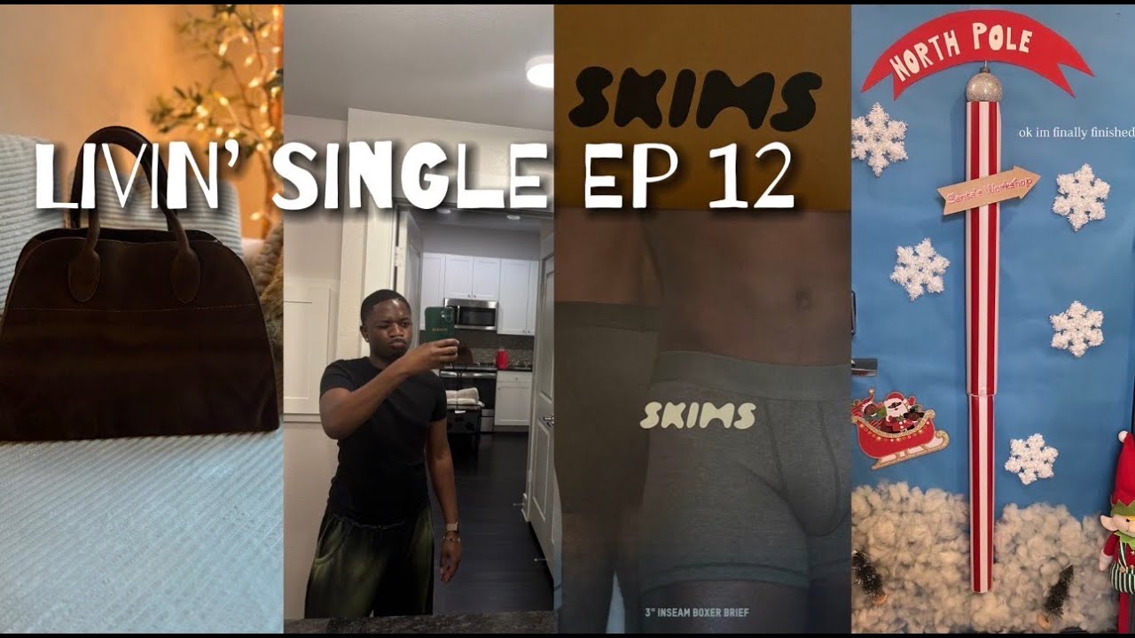Vlog! Livin’ Single in Dallas Ep 12 | New Finds, Friendsmas, Food & Cozy Christmas Vibes