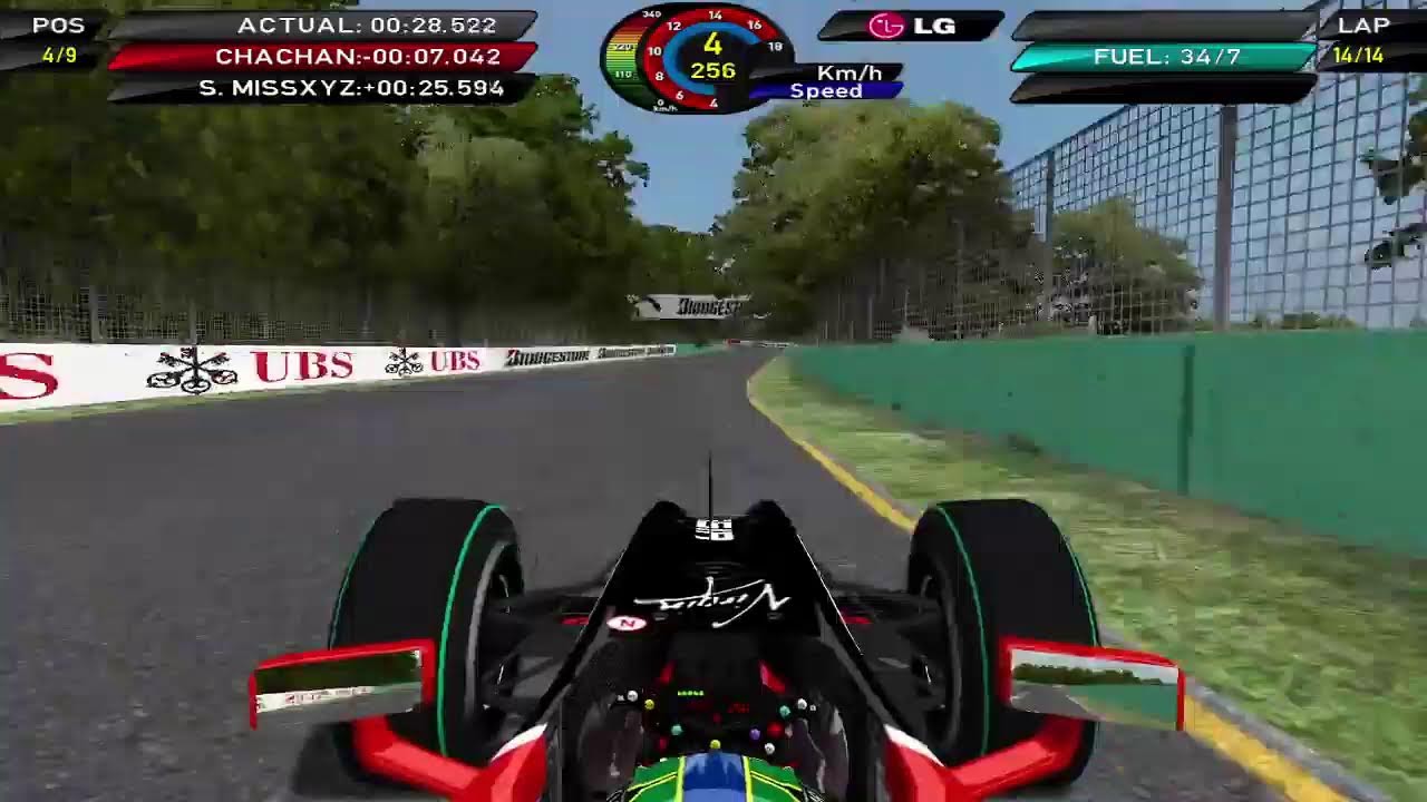 F1C Online Games by CHACHI S1 F1 2010 Albert Park Race