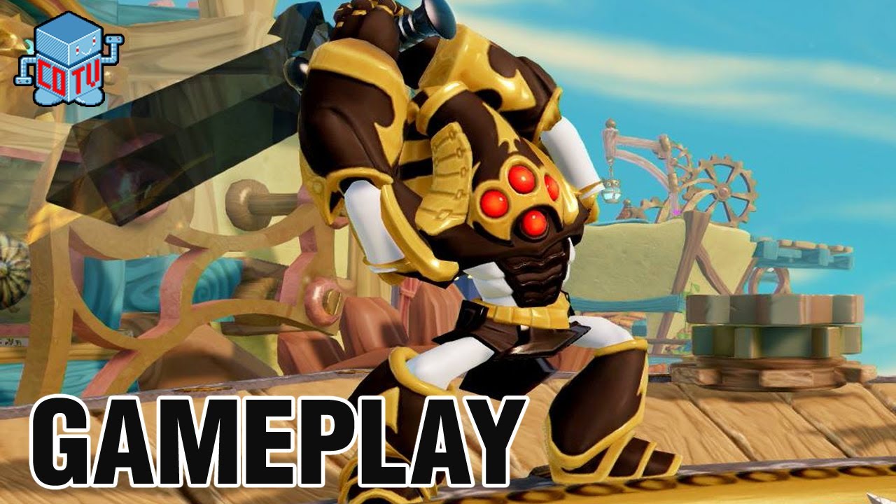 Skylanders Trap Team KRYPT KING Gameplay Preview
