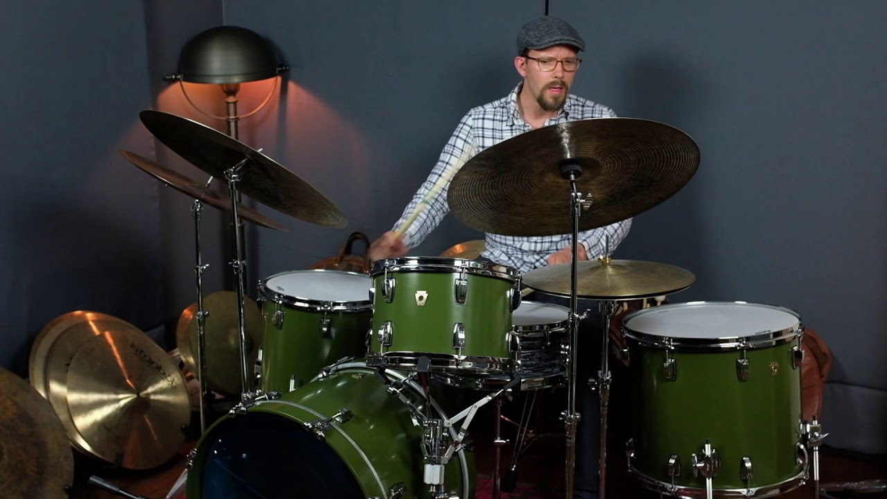 Ludwig Legacy Maple Heritage Green