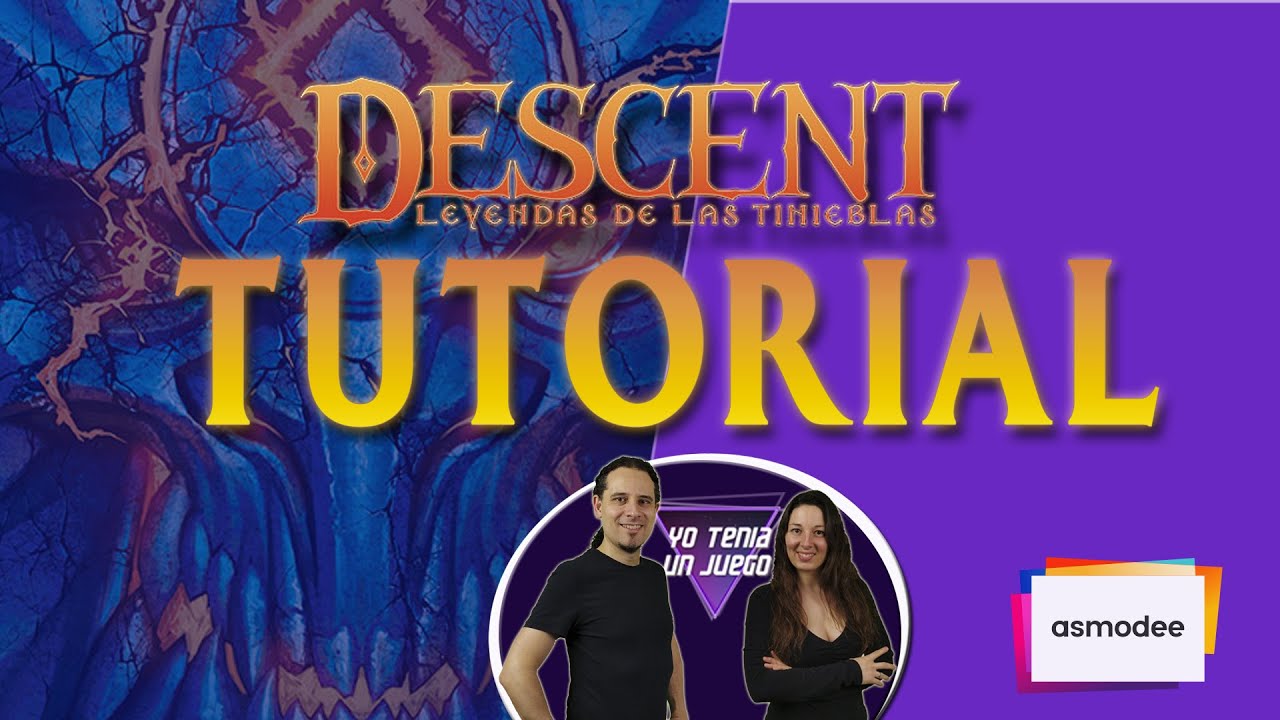 DESCENT: LEGENDS OF THE DARK | Краткое руководство на испанском языке | Как играть | Настольная и...