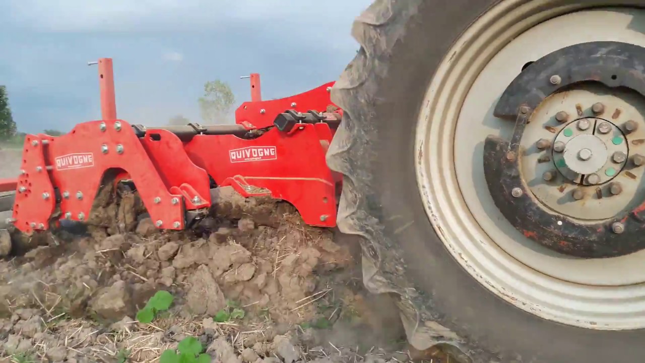 MTZ 1221.5 + QUIVOGNE SSDR M 5 Talajlazítóval (2018)