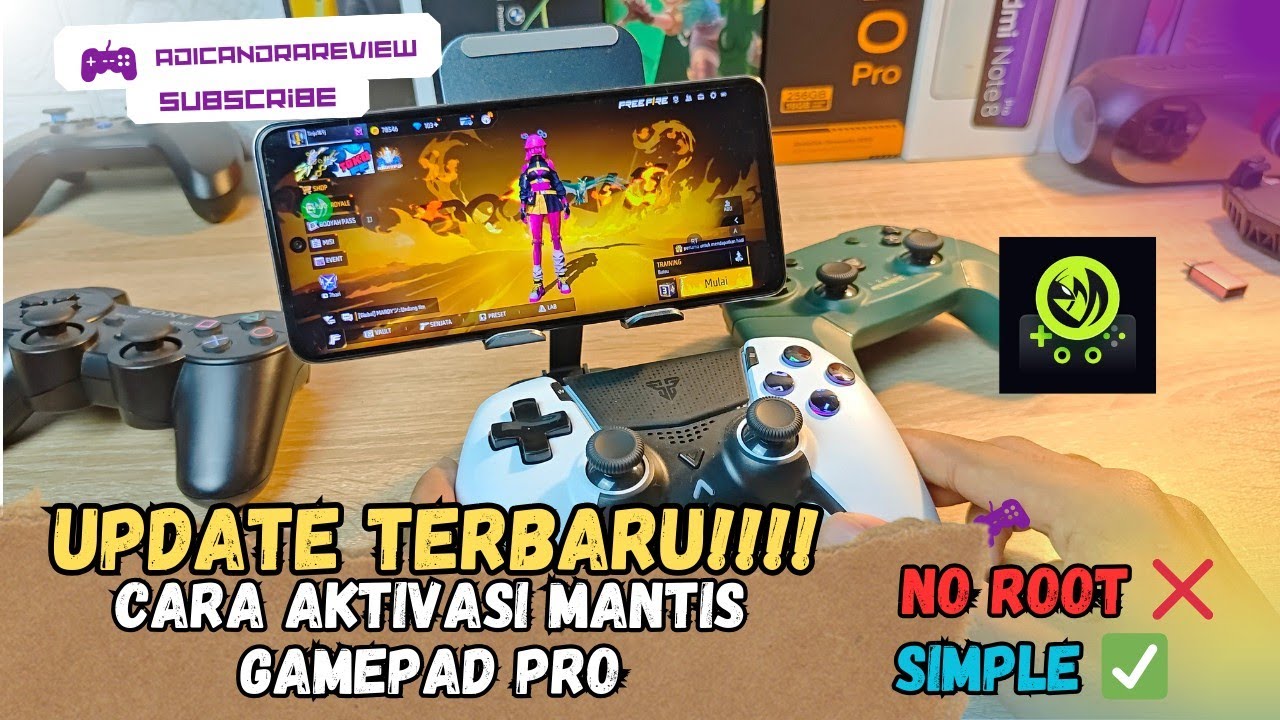 NEW UPDATE!! How to Activate Mantis Gamepad Pro & Gamepad Mapping