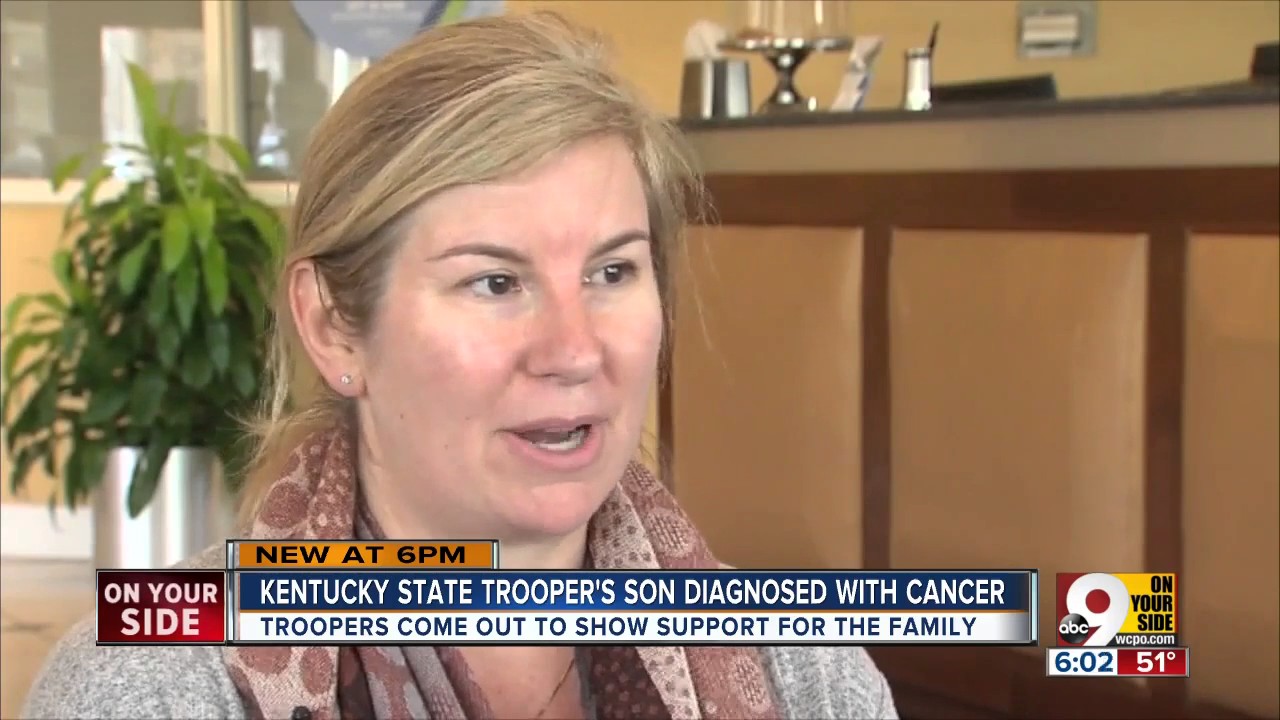 Former Kentucky State Trooper's son diagnosed with cancer