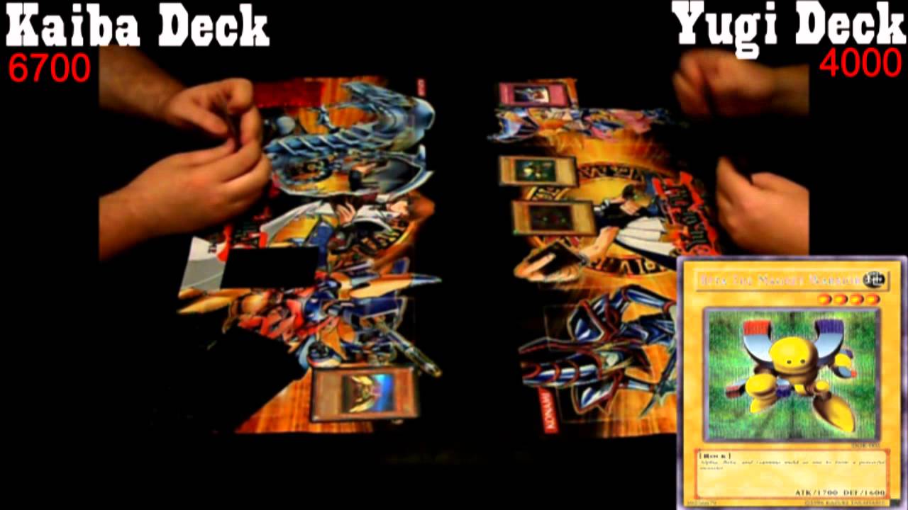 Yugioh Duel: Yugi's Deck vs Kaiba's Deck - Round One
