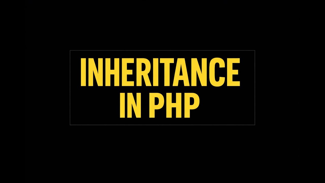Inheritance in php
