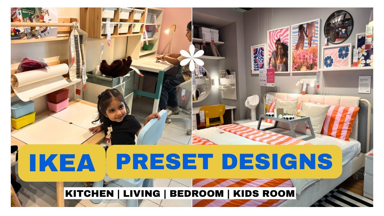 IKEA PRESET DESIGNS #kitchen #living #bedroom #kidsroom 