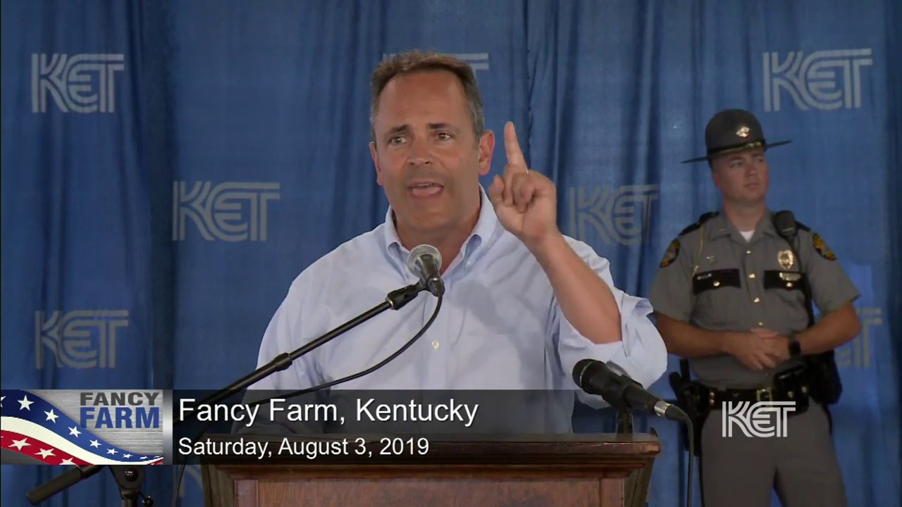Gov. Matt Bevin | Fancy Farm 2019 | KET