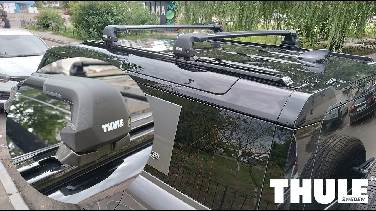 Багажник на крышу Thule WingBar Edge на Land Rover Defender