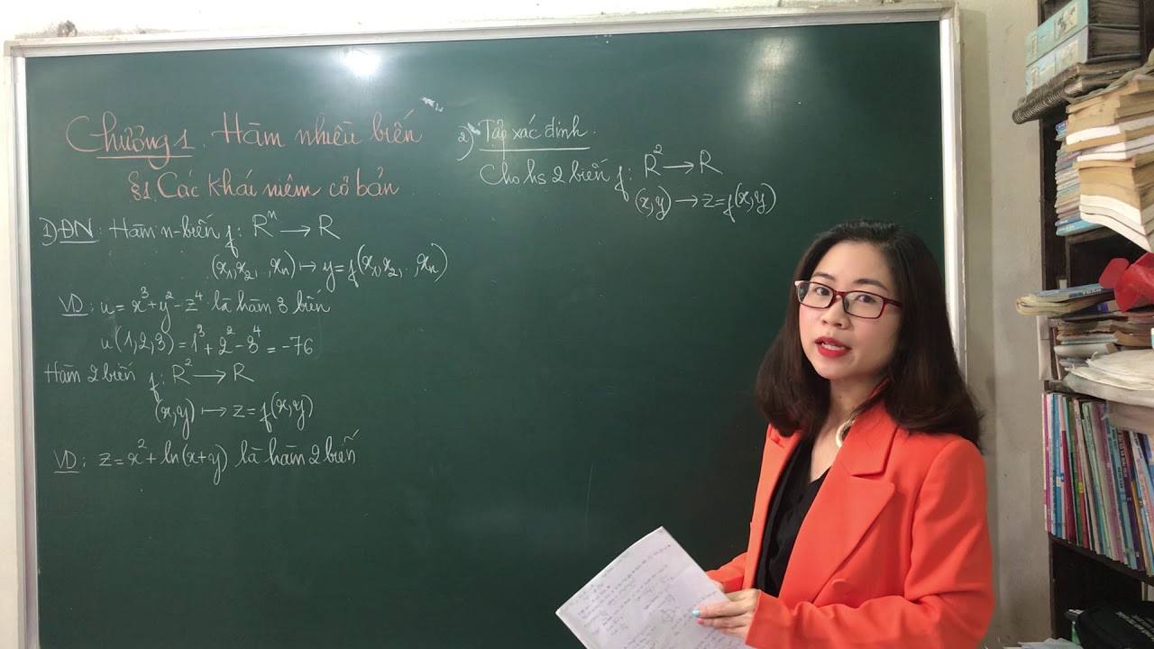 Giải tích 2 - Chương 1 - Bài 1: Hàm nhiều biến P1