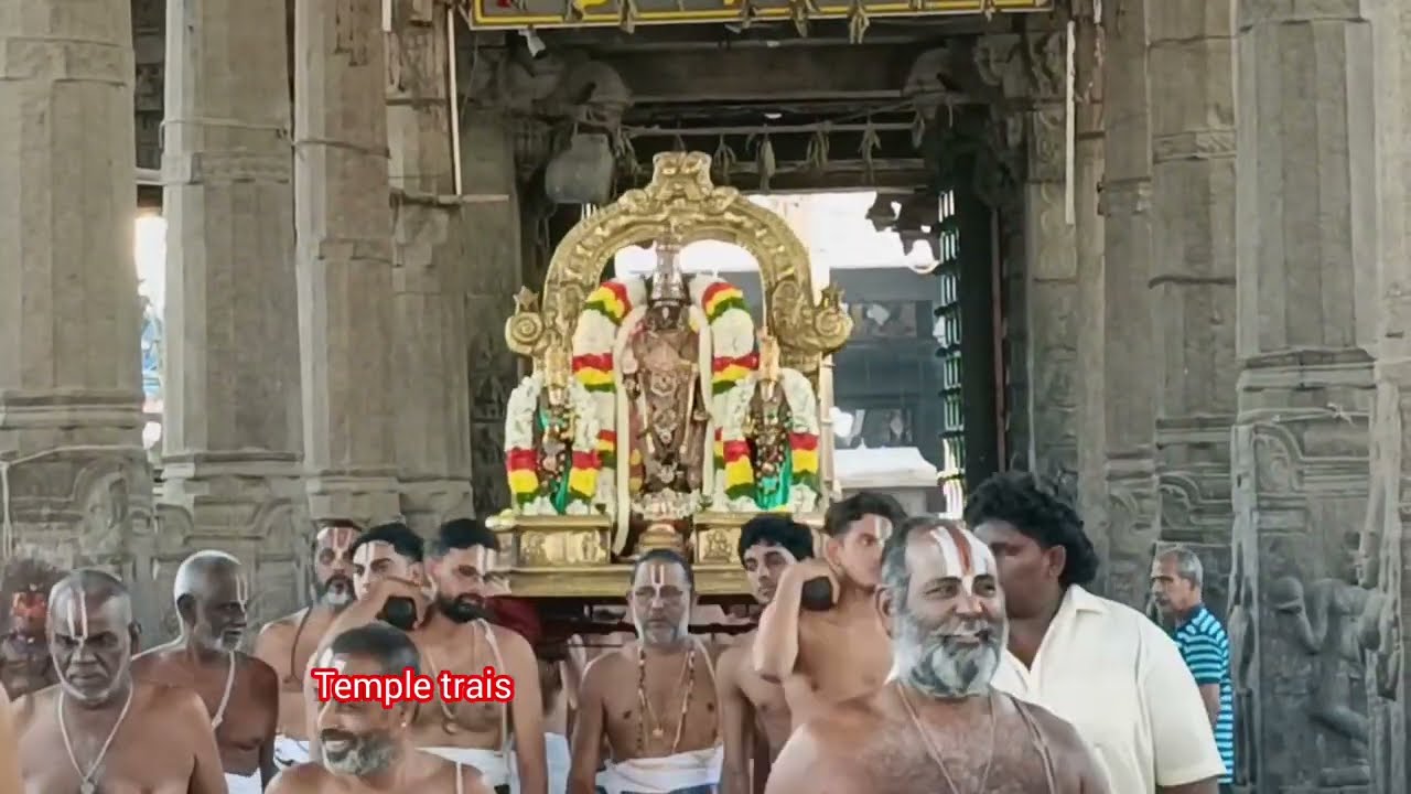 பார்த்தசாரதி பெருமாள் தவன உற்சவம் மாடவீதி புறப்பாடு 23.2.26.