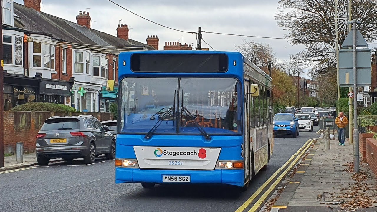 TRANSFER: Route 12 | YN56SGZ/35261 - Stagecoach North East: Dennis Dart SLF/ADL Pointer 2