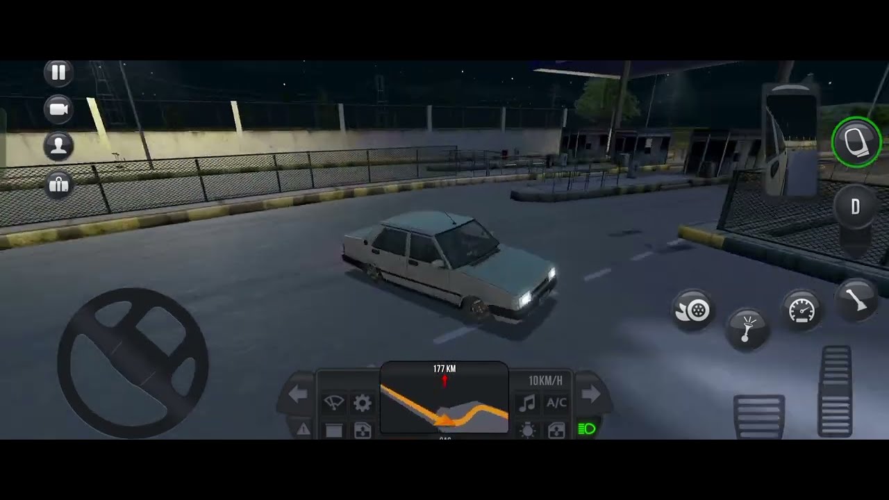 TRUCK SIMULATOR ULTIMATE #trucksimulatorultimate #zuuks #tofas #car #nightdriving#overtaking#popular