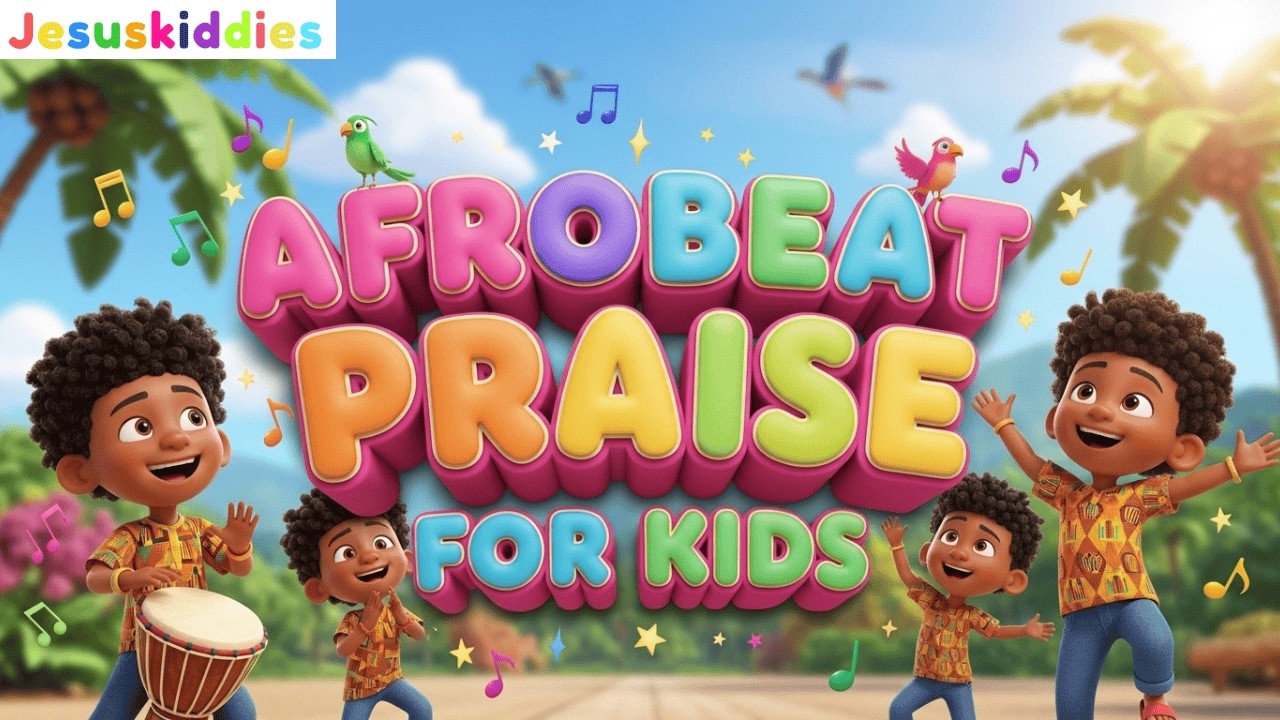 AFROBEAT PRAISE FOR KIDS 🎶🕺 | Sing, Dance & Worship Jesus! | JesusKiddies