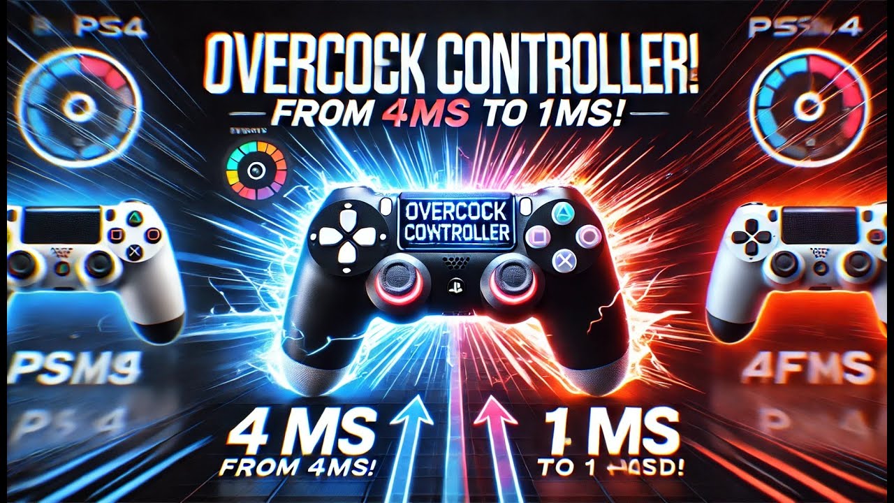Come Overclockare il Pad PS4 e PS5 !