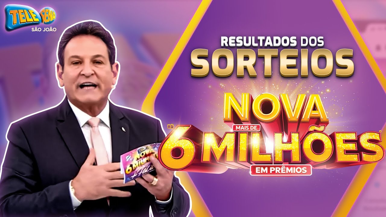 Confira o 1º Sorteio da Tele Sena de São João 2022 (29/05/2022)