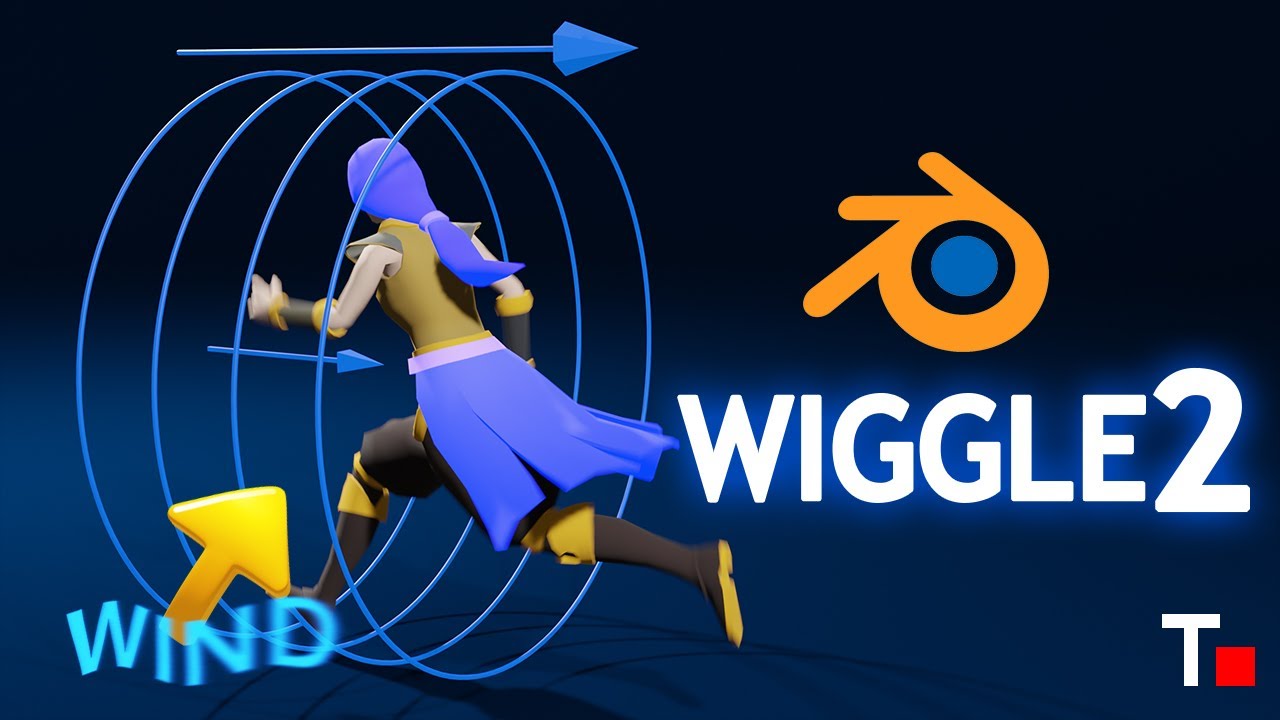 WIGGLE2 | Bones collision & Simulation of bones and wind