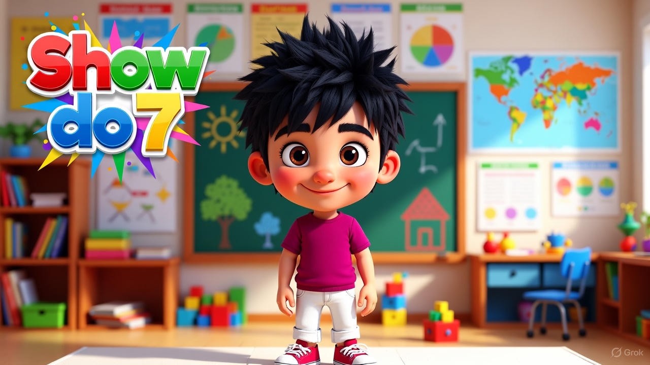 🎉 Show do 7 🎶 Música Infantil | Canção Educativa de Números para Crianças ✨ Nico Kids