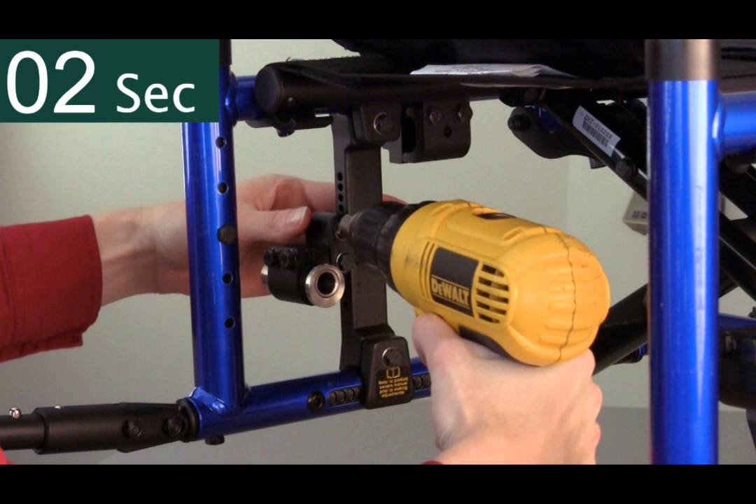 The Quickie QXi Center-of-Gravity and Seat-to-Floor Height Adjustment