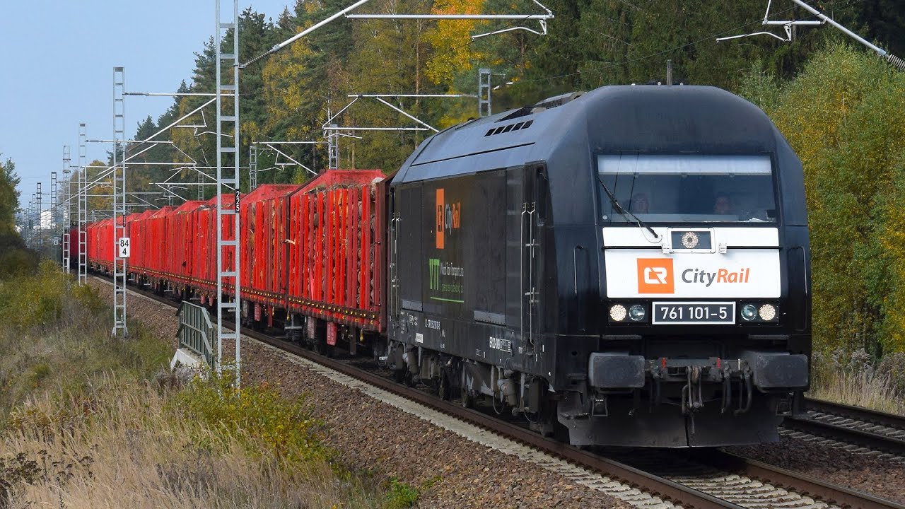 Vlaky na trati 250: Žďár nad Sázavou (okolí) - 6. + 18.10.2022 / Trains in the Czech Republic
