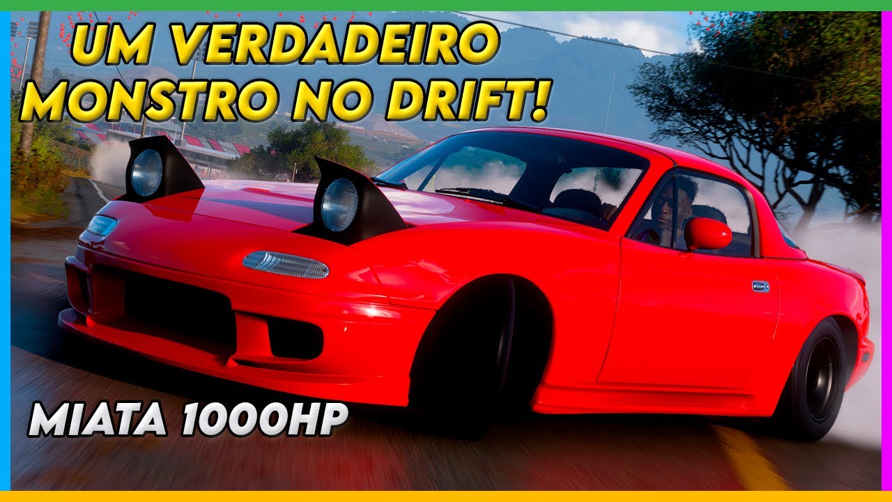 DRIFT ONLINE NO MIATA DE 1000HP UM ABSURDO! - Forza Horizon 5
