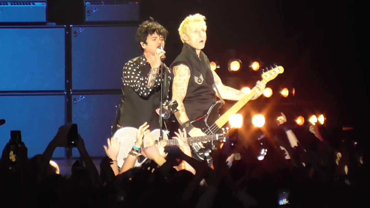 Green Day Malm&ouml; Arena, Malm&ouml;, Sweden 28 jan 2017 Full Show