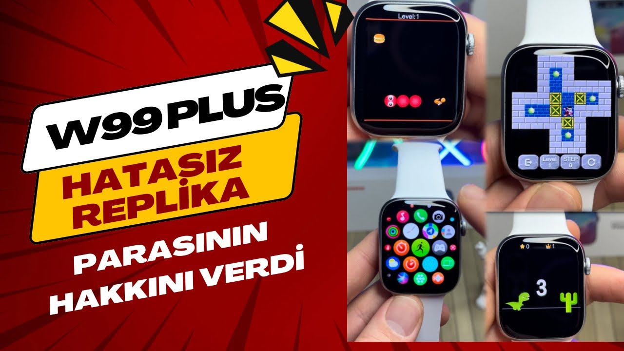 W99 Plus DETAYLI İnceleme🔥Apple Watch 9 Replikası (KRALA SELAM)