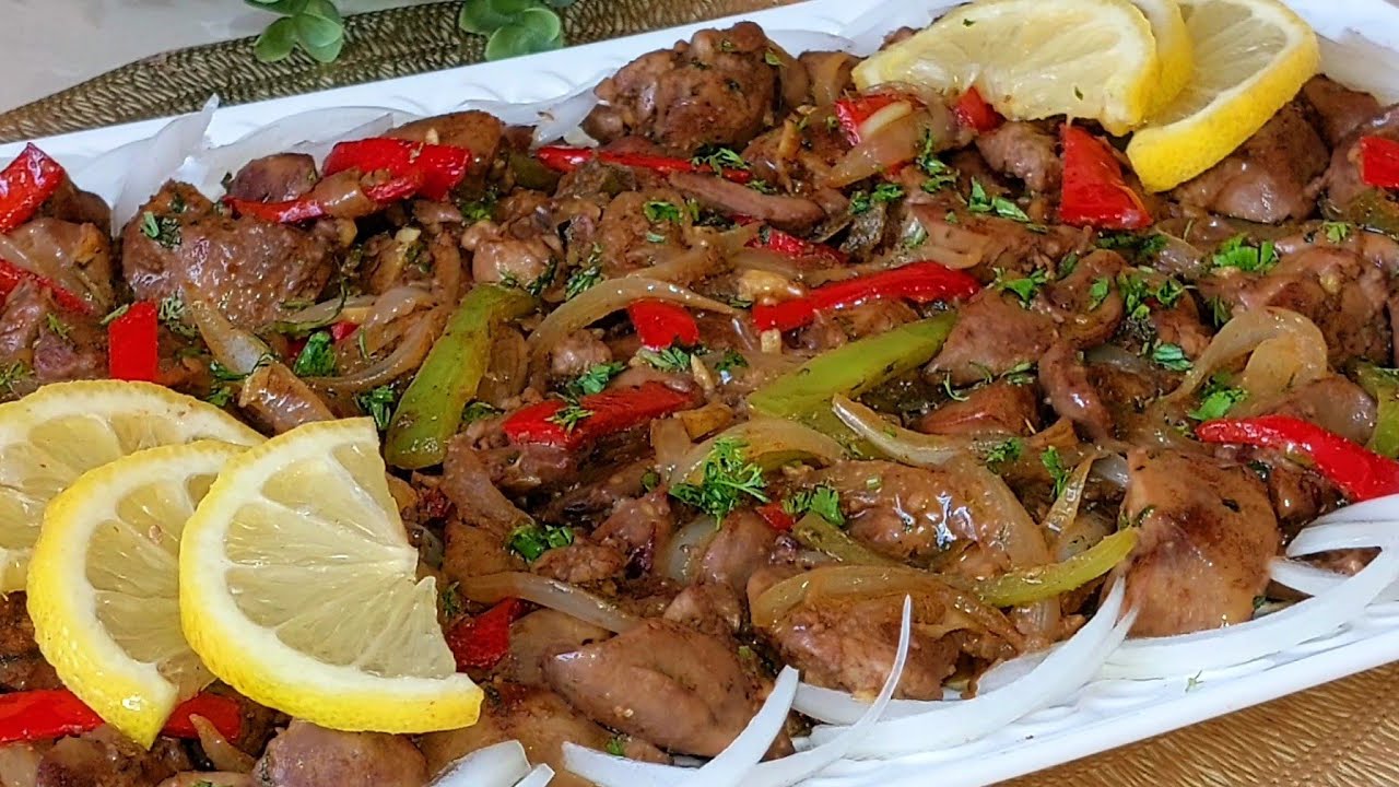 تصحيح لخطأ شائع ⚠️و سمحو ليا🙏♥️🌺 كبدة الدجاج بطريقة أكثر من رائعة لذيذة و بدون زفورة و مذاق شهي 💯😋