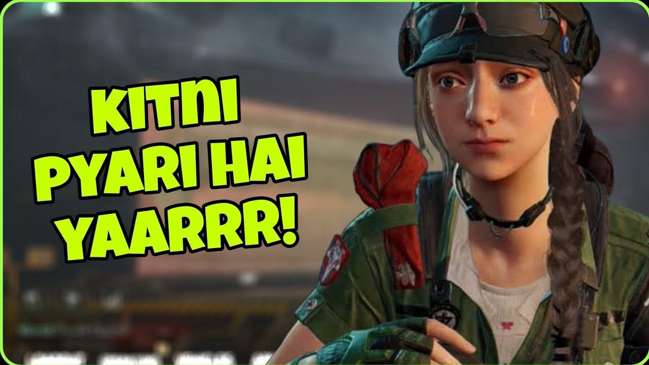 I got Most cutest operator #deltaforcemobile #pocox7pro #mobilegaming #cute 