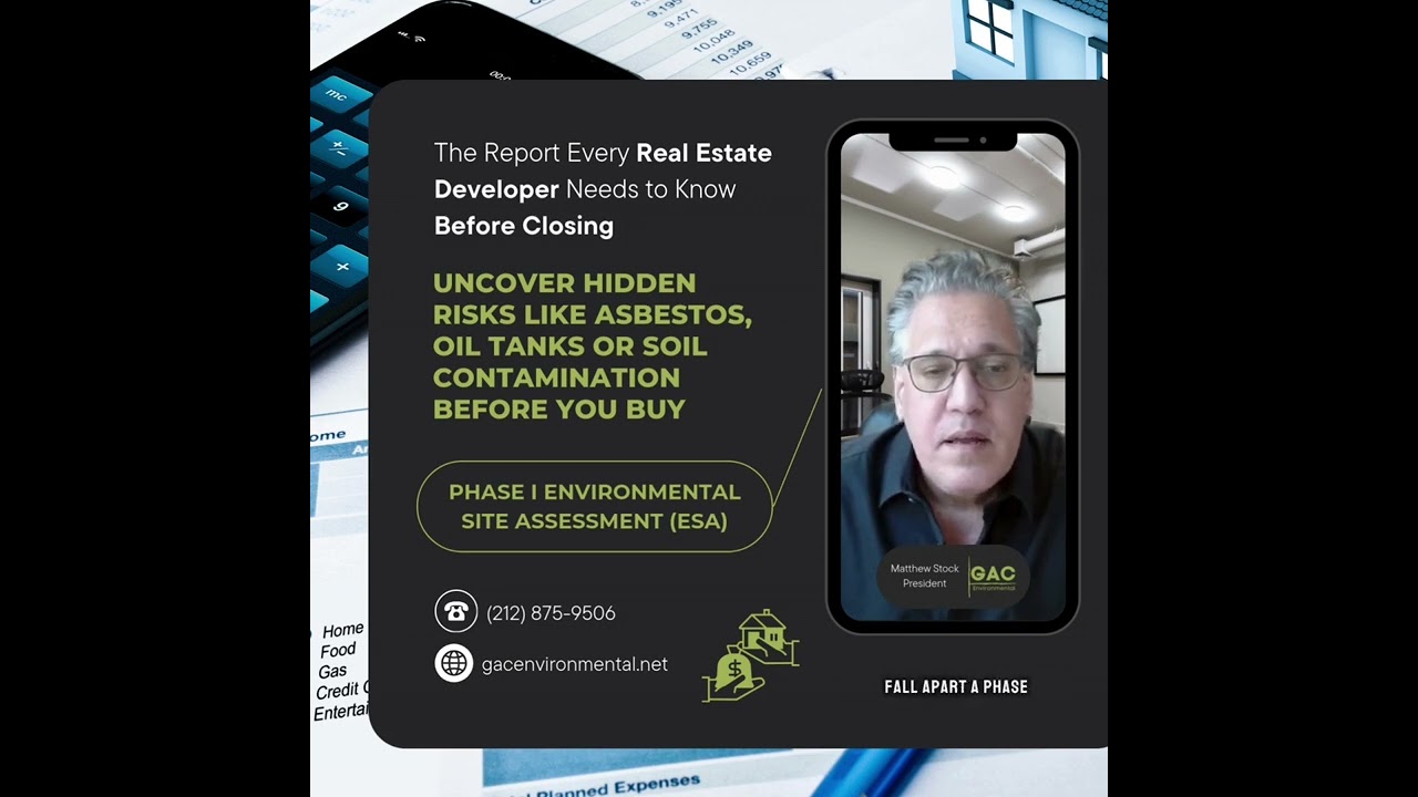 Phase I Environmental Site Assessments in New York City  Why They Matter