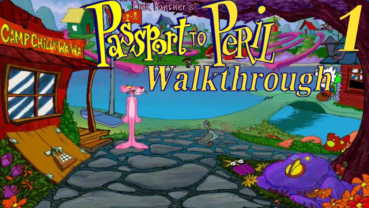 Pink Panther's Passport To Peril Walkthrough part 1
