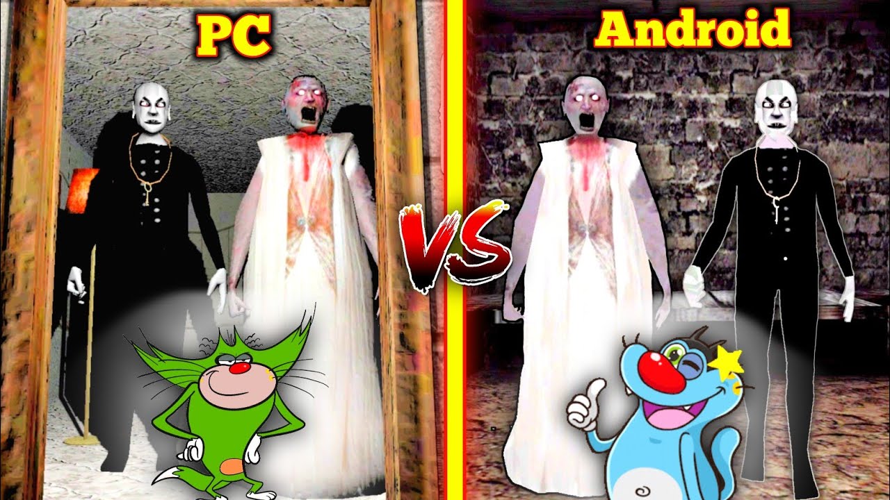 Slendrina X Granny Chapter Two Pc Vs Slendrina X Granny Chapter Two Android With Oggy and Jack