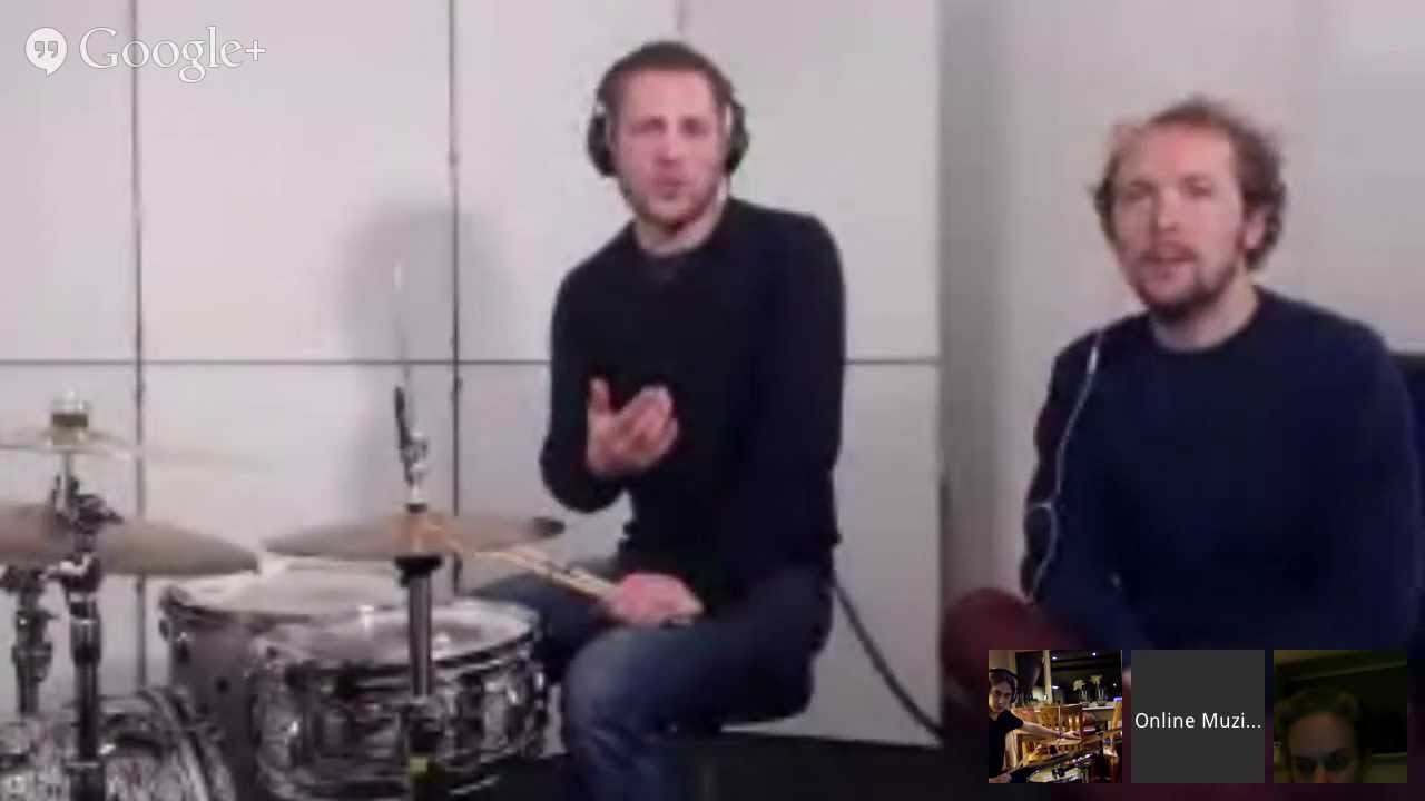 Drum Hangout - Online Muziekschool | 14-11-2013