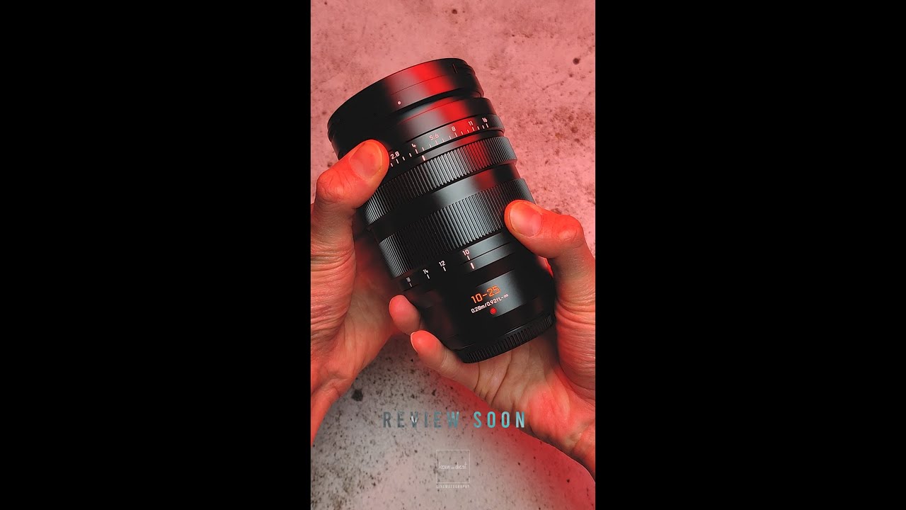 The Lumix 10-25mm f1.7 is in!