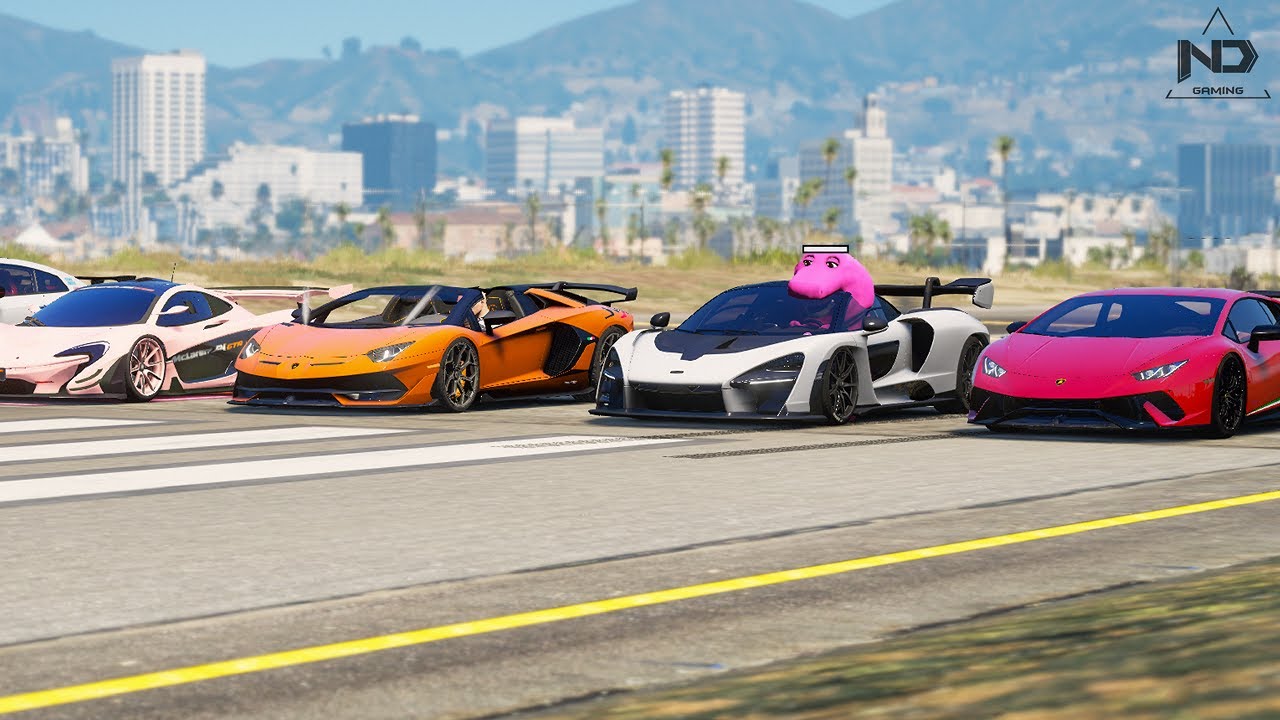 GTA 5 FiveM #3 - Vận Chuyển Siêu Xe Theo Cách Của ND Team