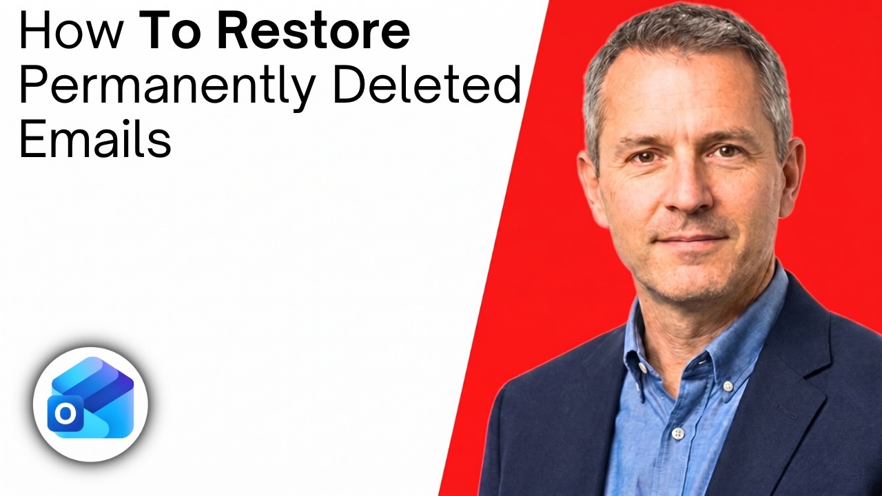 How To Restore Permanently Deleted Emails In Outlook