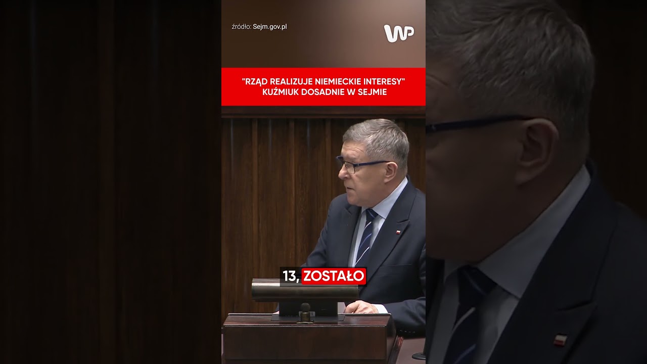 Kuźmiuk w Sejmie ws. Mercosur: Zostało tylko 13 dni #sejm  #polityka #rolnictwo