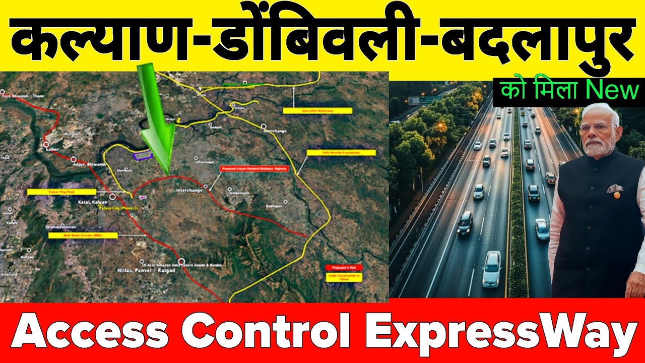Mumbai To Get 20 KM Long New Expressway Connecting Kalyan Dombivli And Navi Mumbai 