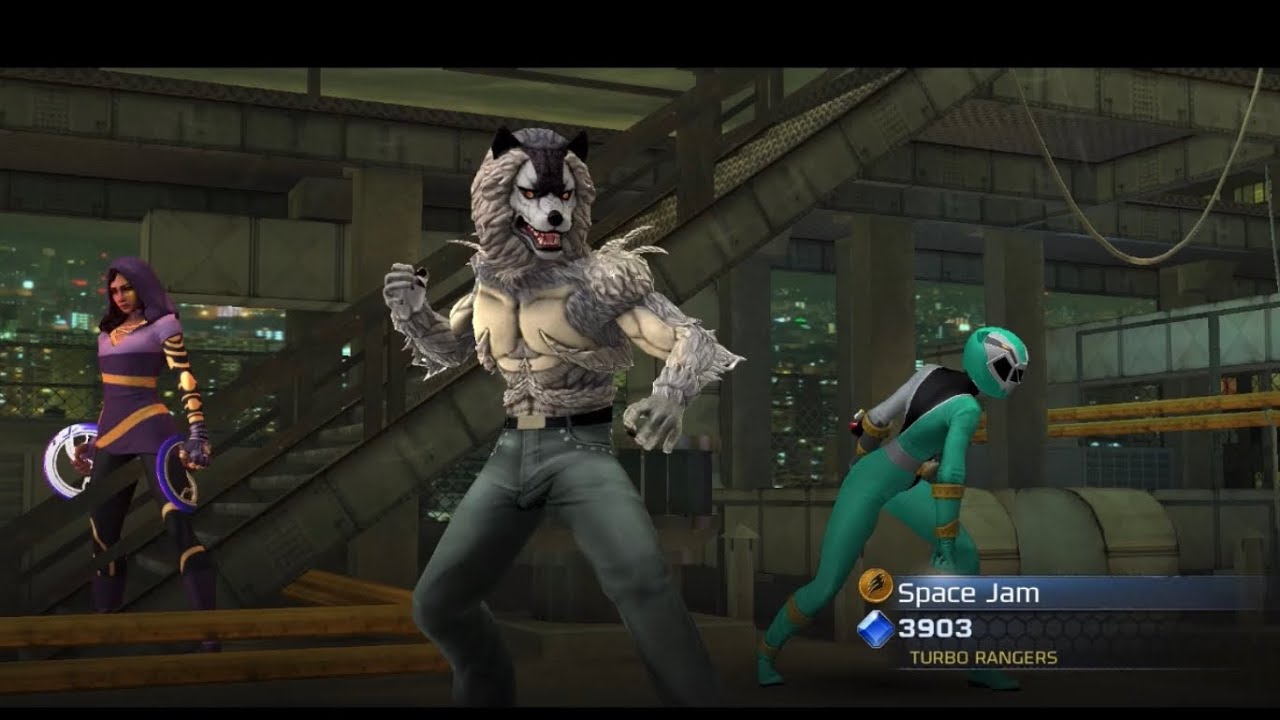 Power Rangers Legacy Wars RJ Wolf Character Skin Gameplay