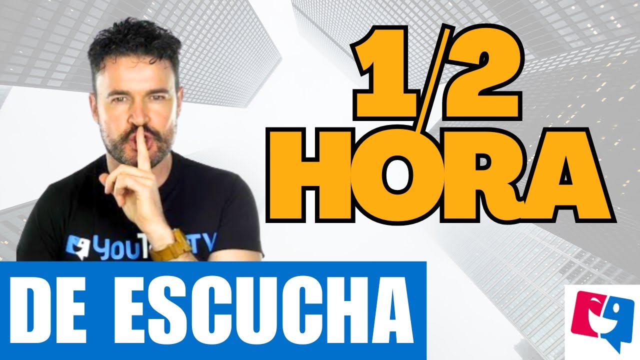 ✅ 1/2 HORA DE FRASES VARIADAS PARA MEJORAR TU INGLÉS| 🟠 Escucha, APRENDE y vuelve a repetir 🎧