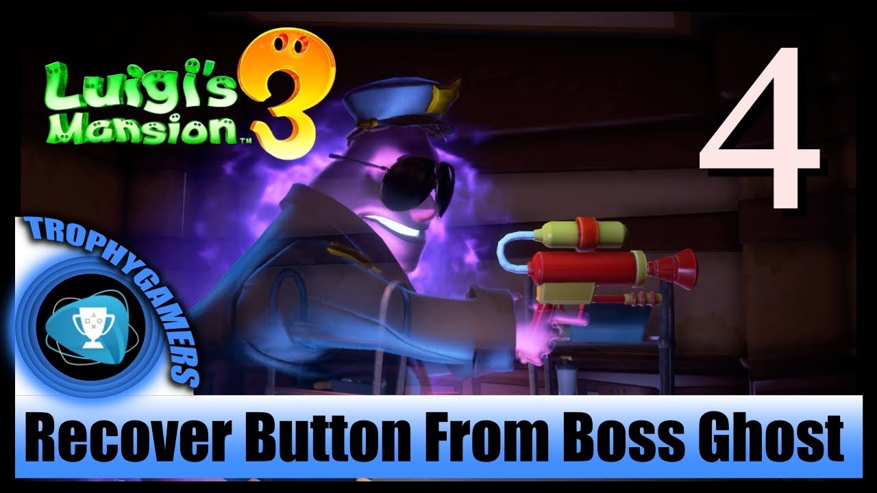 Luigi's Mansion 3 – Floor 3 : Recover the button from the Boss Ghost - Walkthrough Part 4