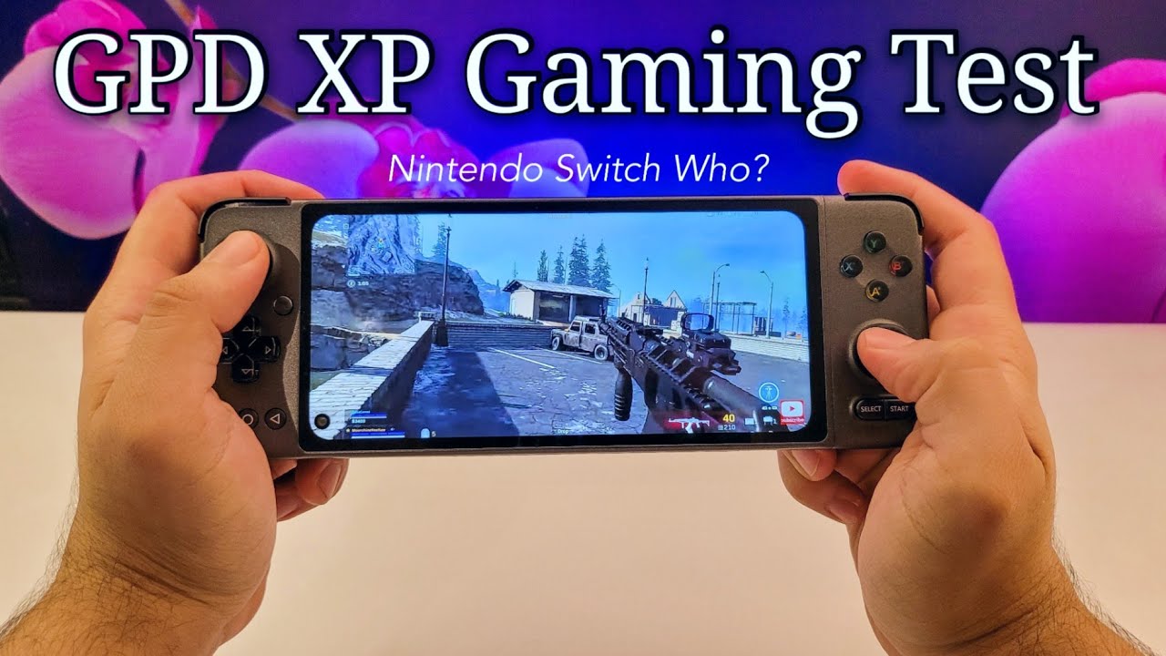 GPD XP Gaming Test - Better Than Nintendo Switch?