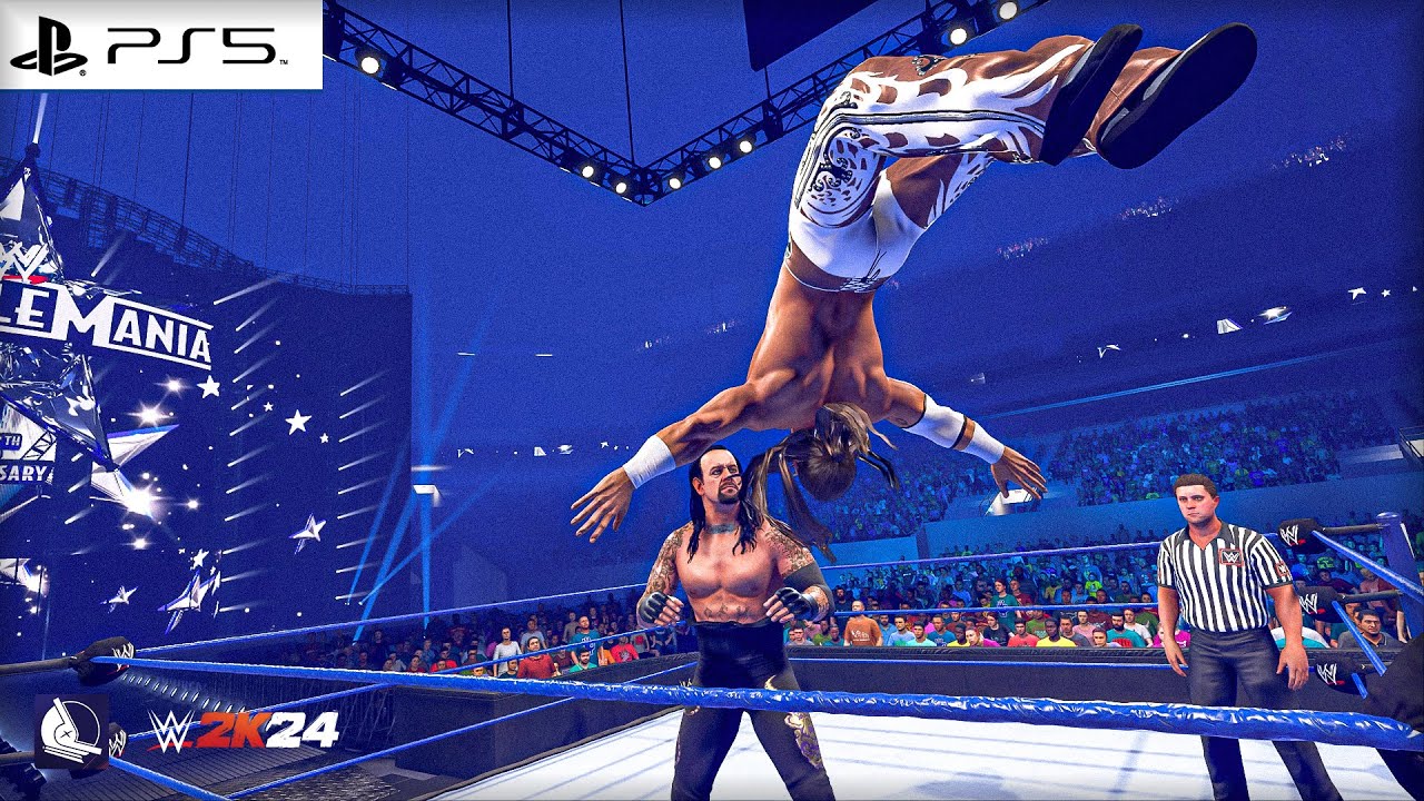 Shawn Michaels vs Undertaker - Wrestlemania 25 (WWE 2K24) Showcase Mode | PS5 Gameplay