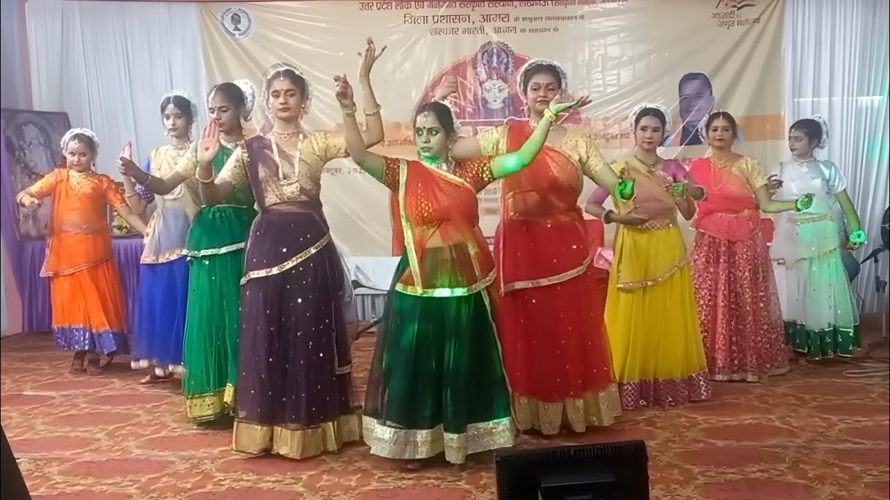 Maa Durga Stuti | Kathak | Nidhi, Aaradhya, Bebo,  Lavanya, Vandana, Aarna, Tarishi, Aakriti, Aarya